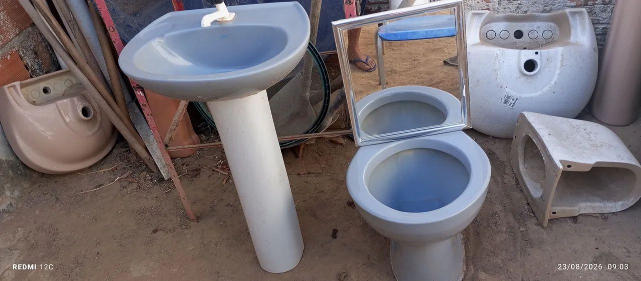 vaso sanitário ? coluna 'pia e espelho  - Foto 2