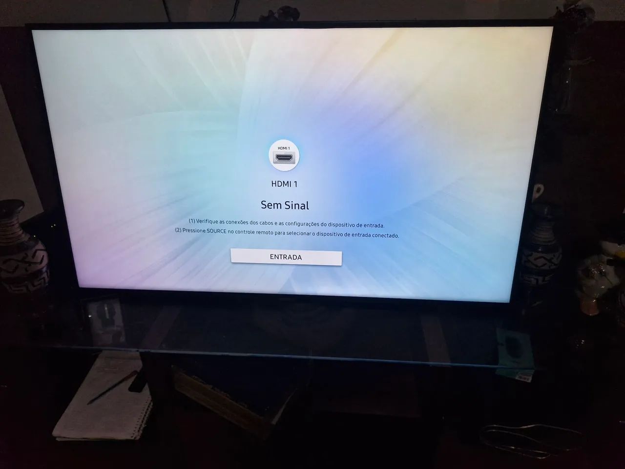 Vendo tv Samsung 50 polegadas 4k  - Foto 4