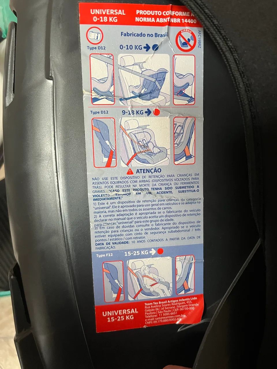 Cadeirinha de carro homem aranha  - Foto 3