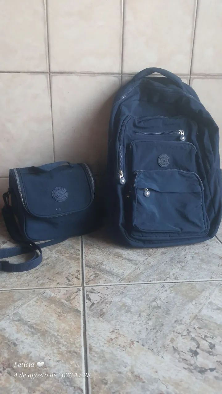 Vendo kit mochila e lancheira 
