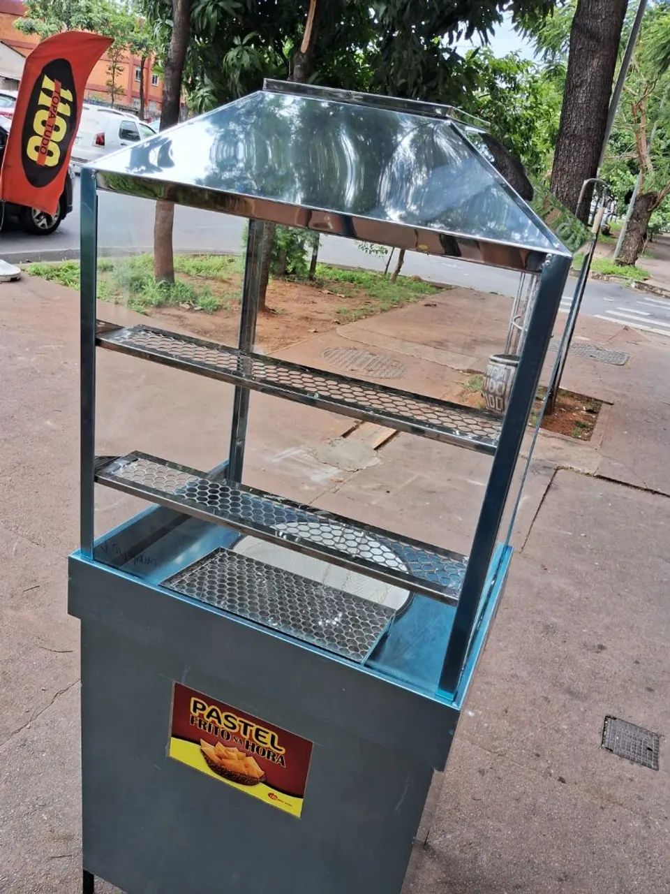 Pasteleira Nova a gás em Inox, completa, com tacho profissional - Foto 2