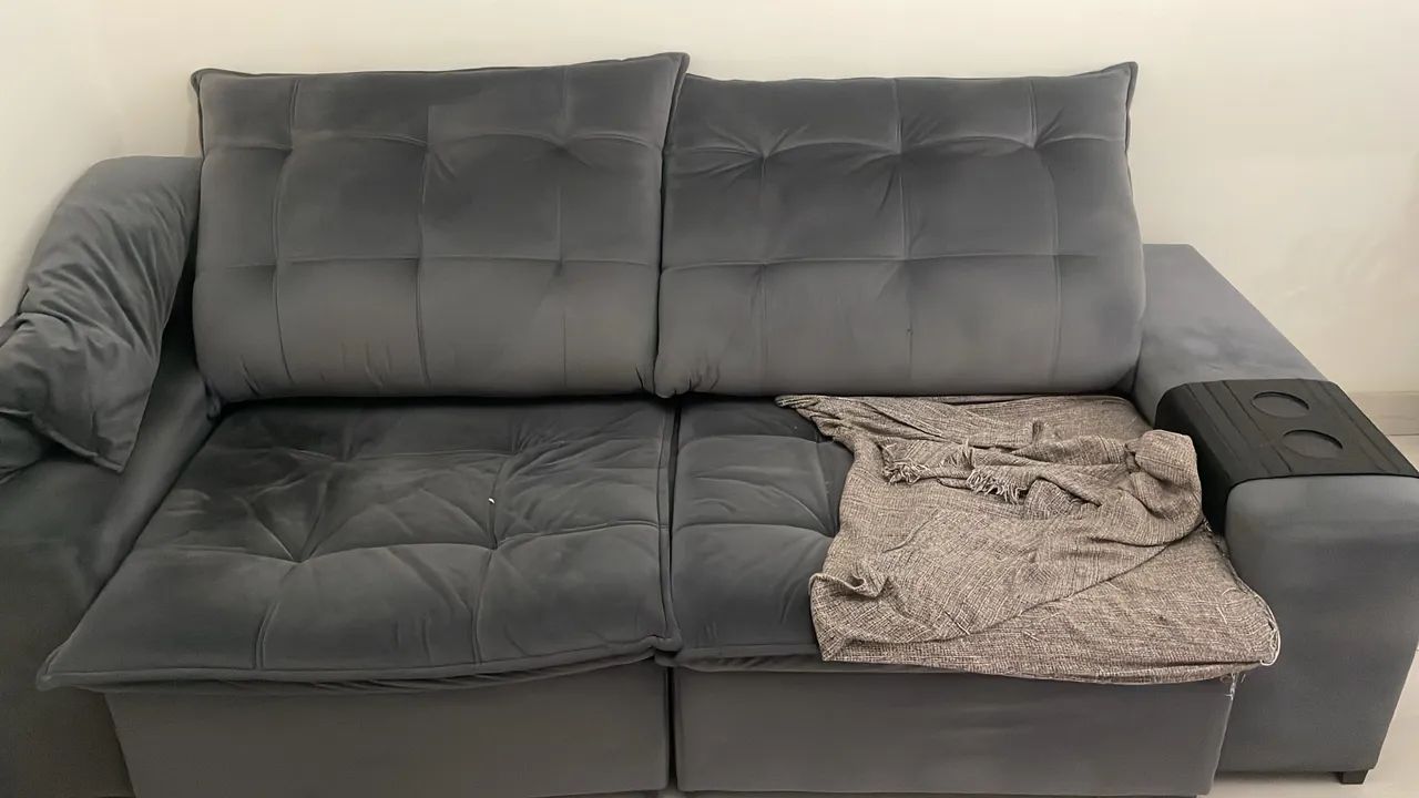 Sofá Retrátil 2,5 metros  - Foto 2