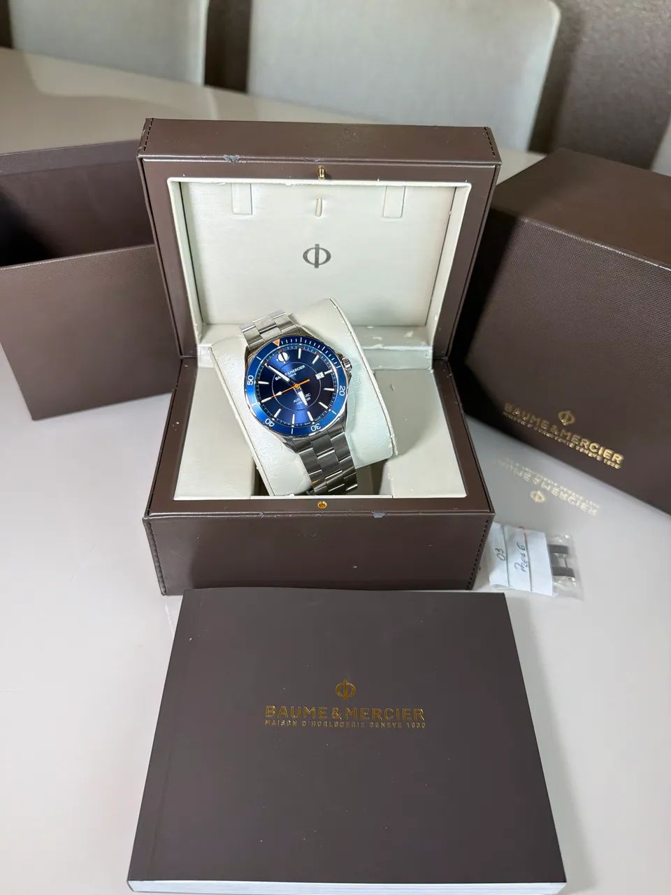 Relógio Baume Mercier Clifton Club automático  - Foto 3