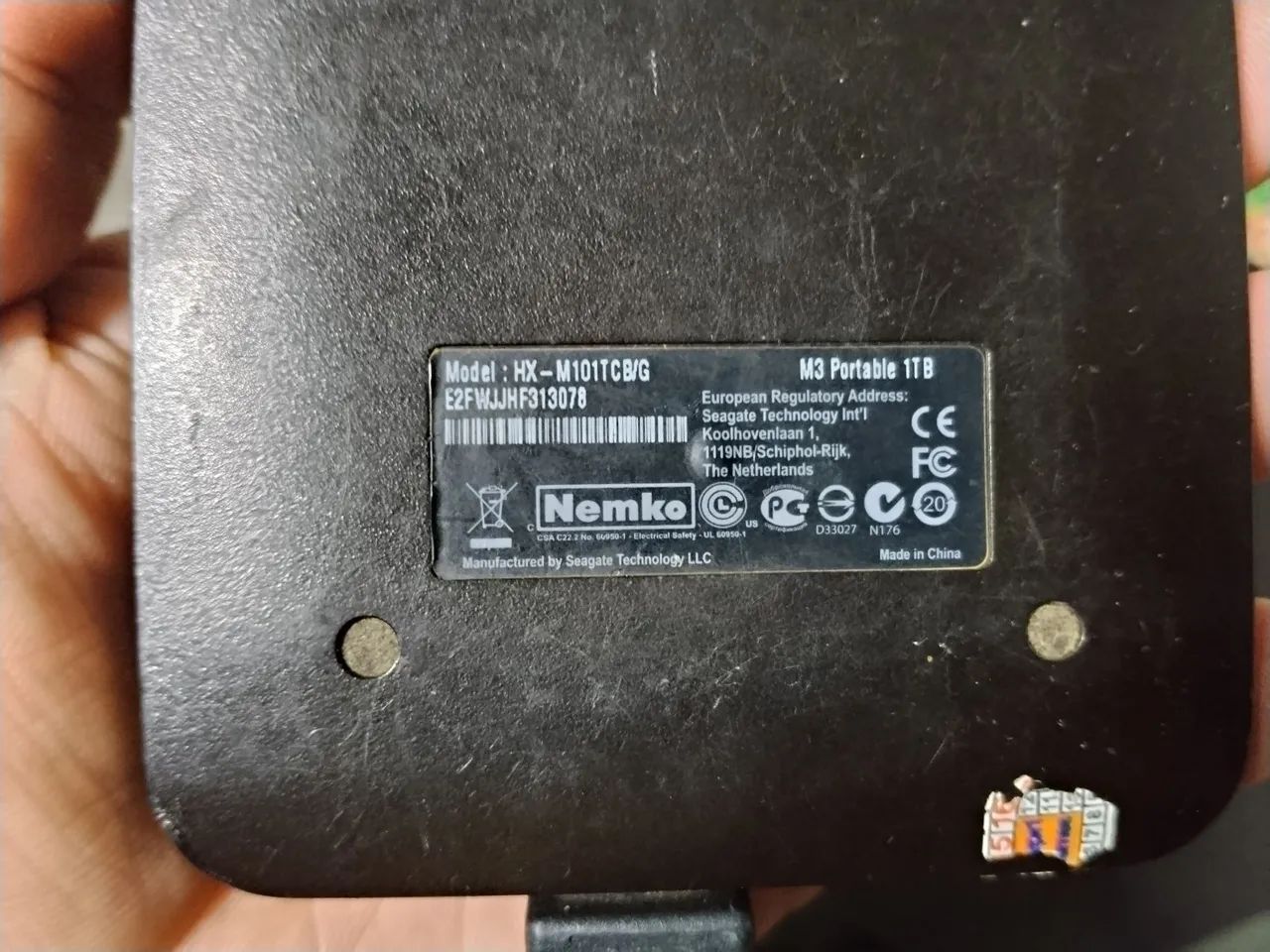 HD externo 1Tb