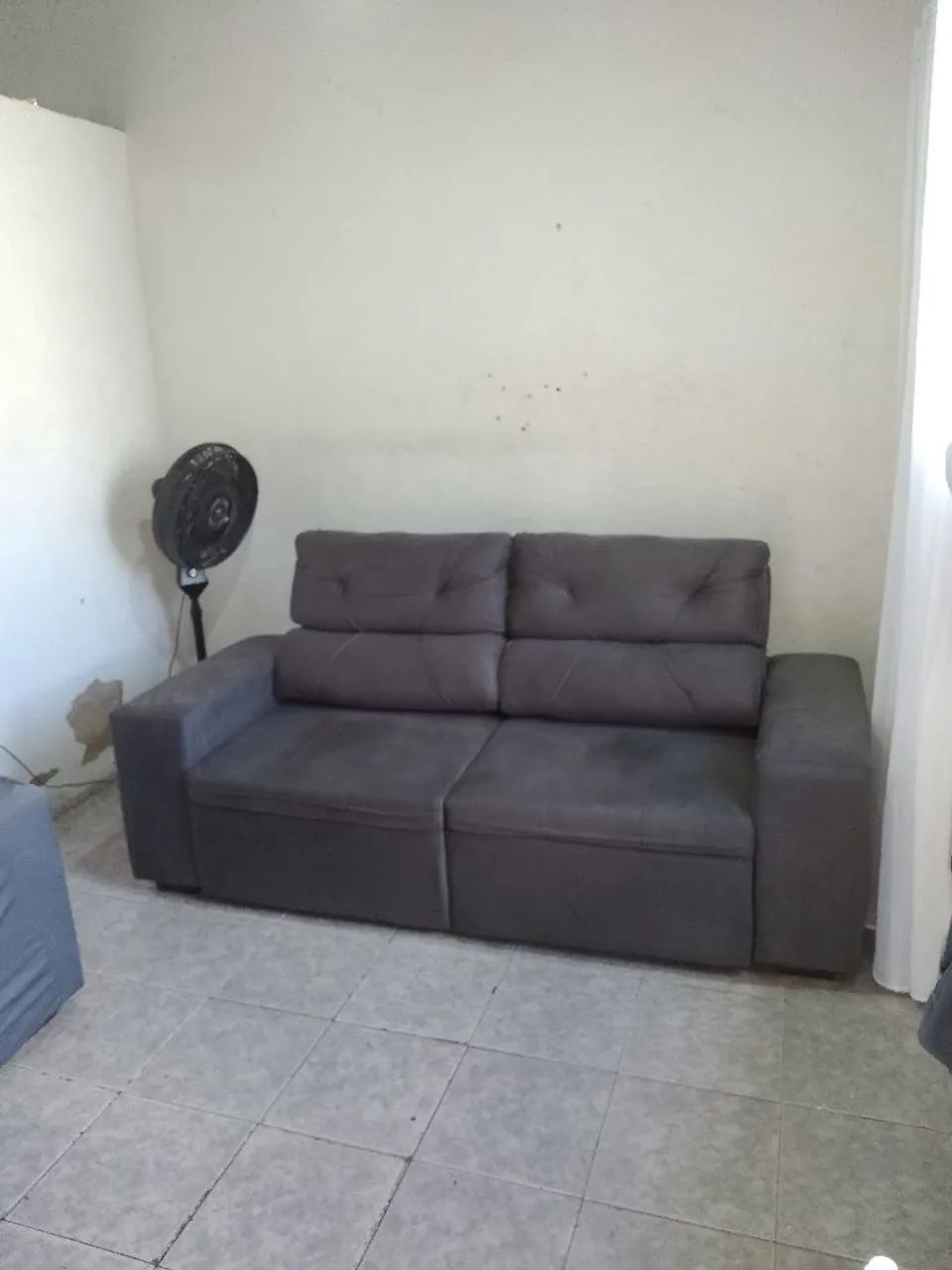 Sofá 3 lugares retrátil e reclinável  - Foto 2