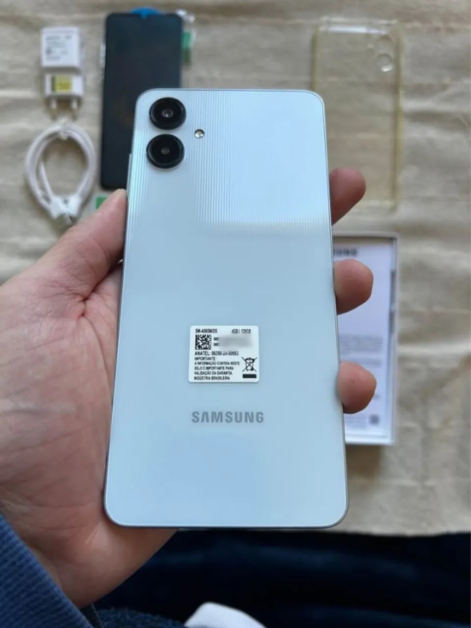Celular Samsung Galaxy A06 128GB - Novo - Foto 4