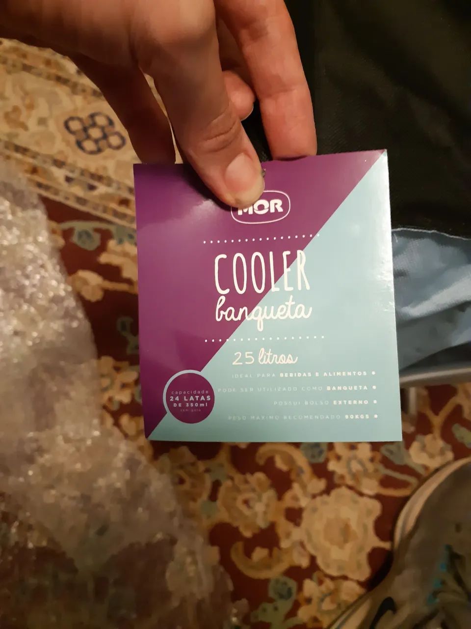 Banqueta com alças e lancheira térmica de 25L - Foto 2