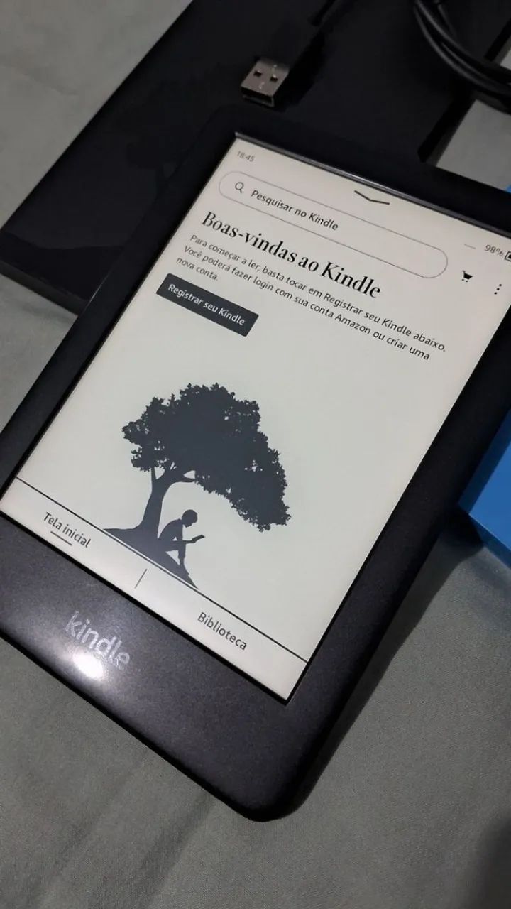kindle 10ª geração 6gb preto - Foto 4