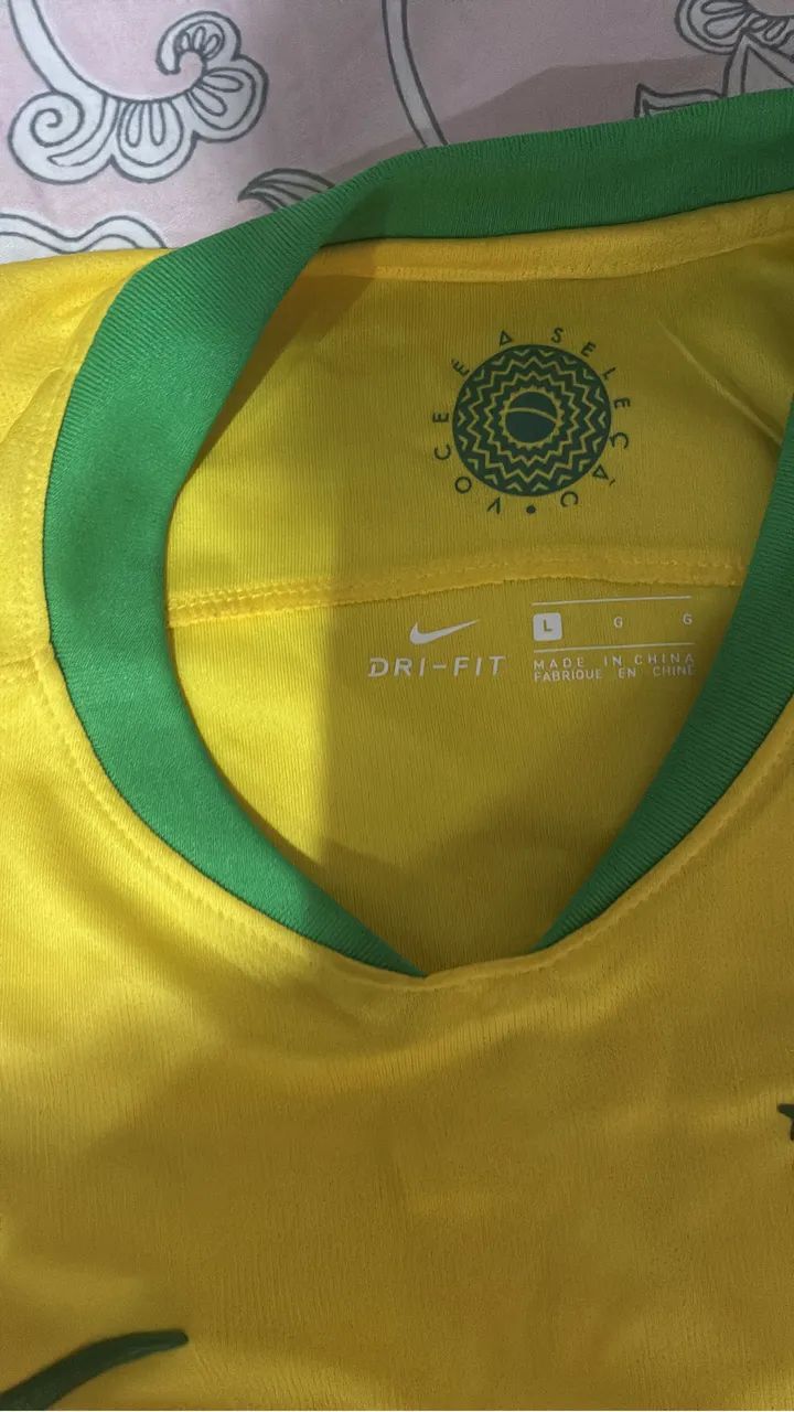 Camisa feminina Brasil