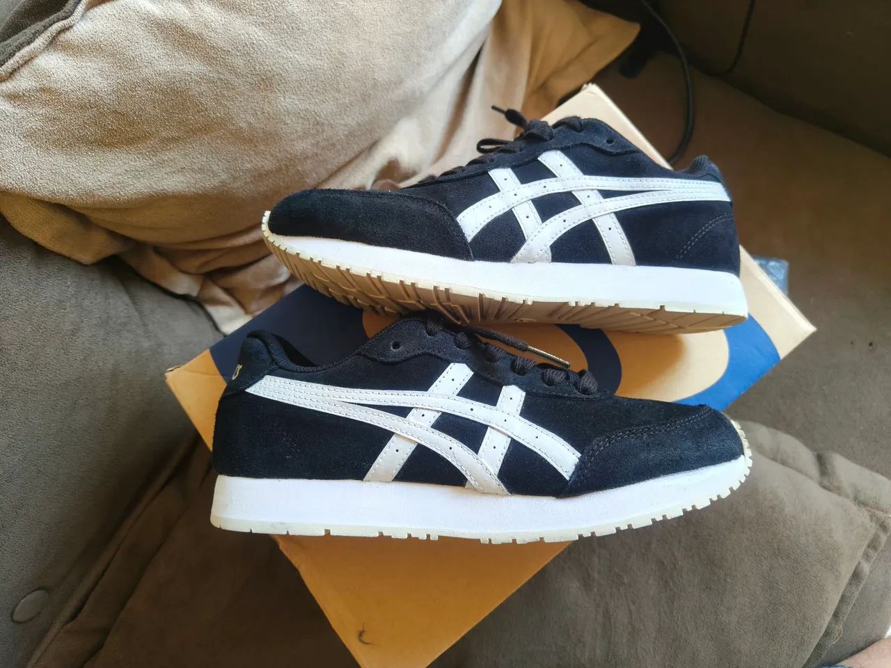 Tênis Asics camurça original n38 - Foto 6