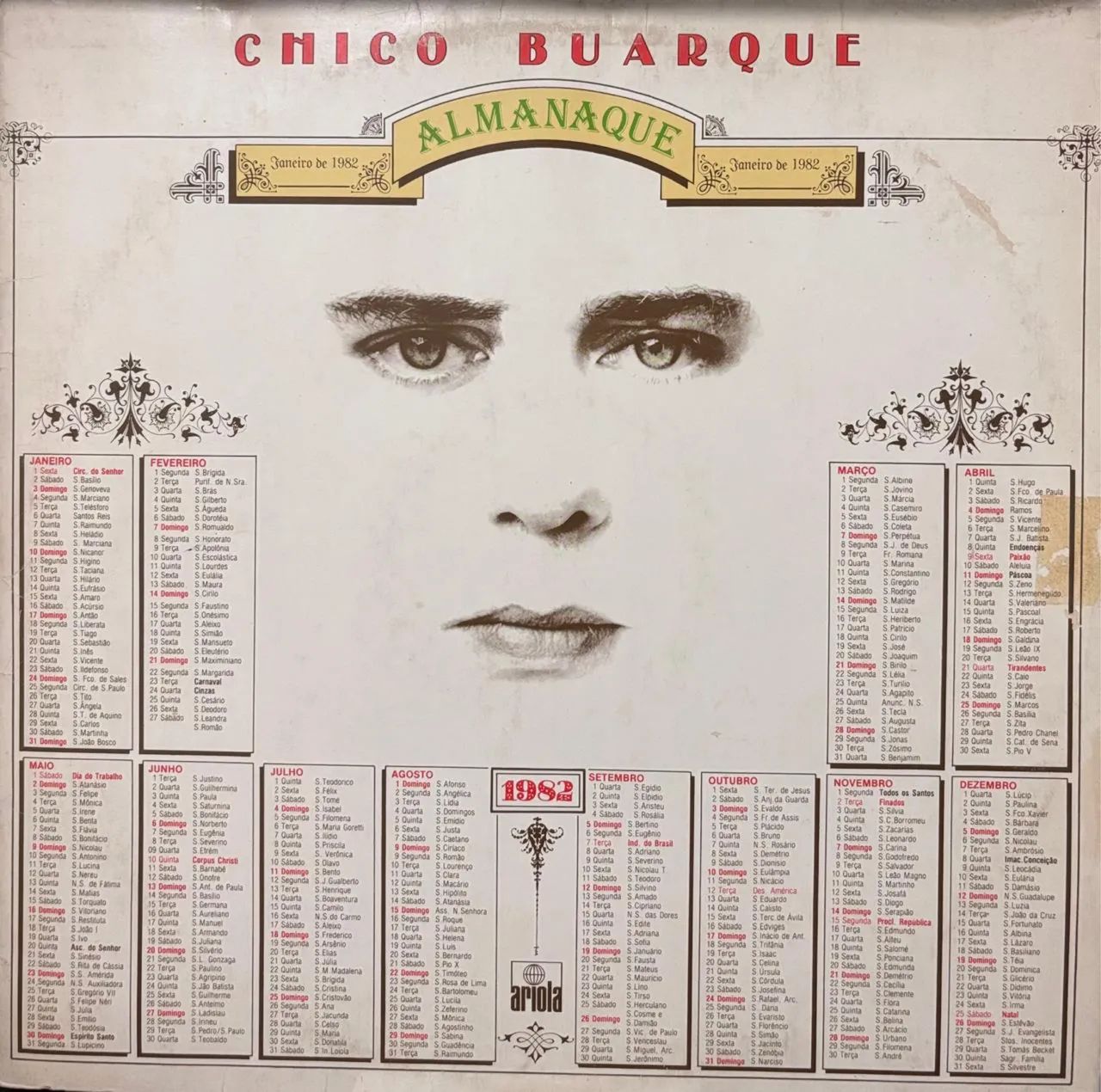 Chico Buarque Almanaque 1981 Lp Vinil