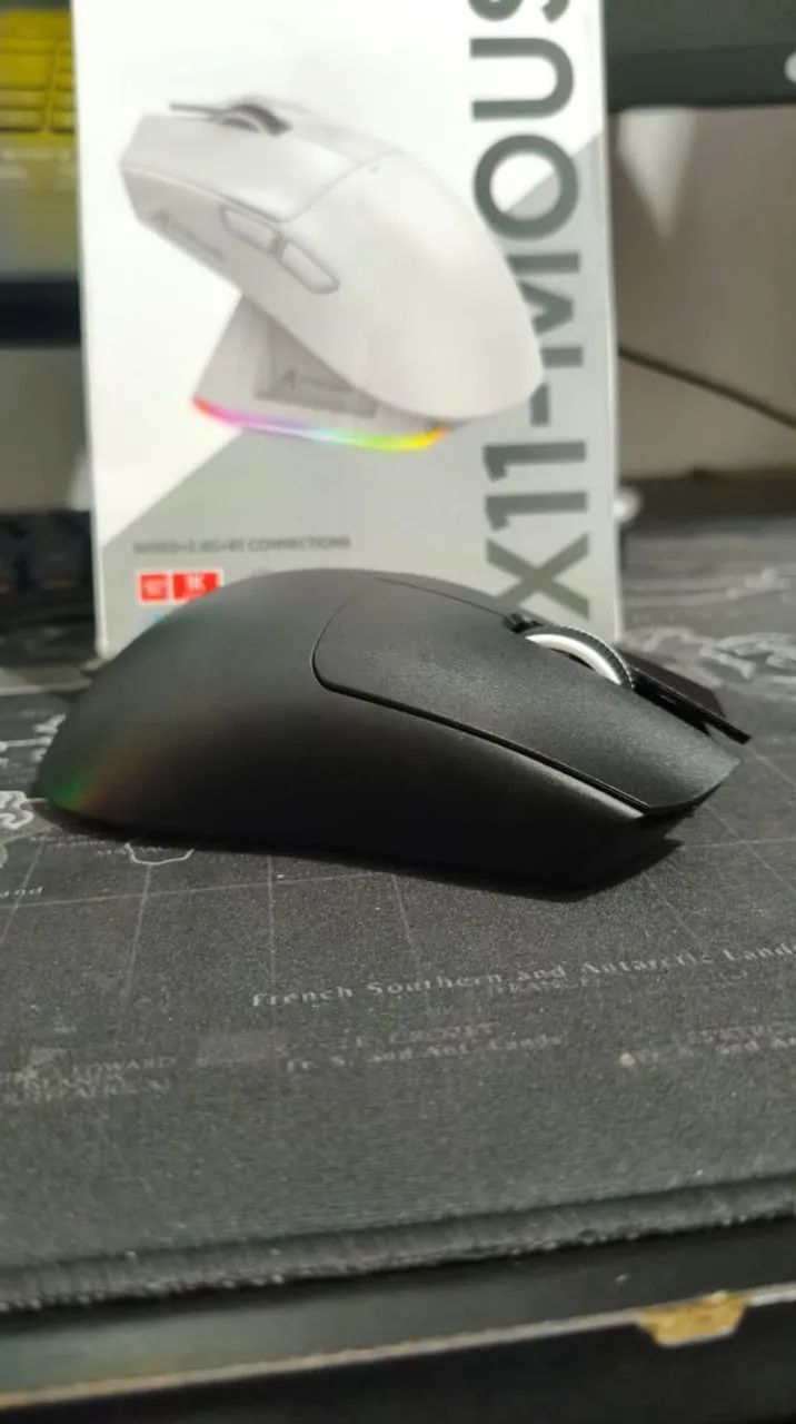 Mouse attack shark x11 preto - Foto 3