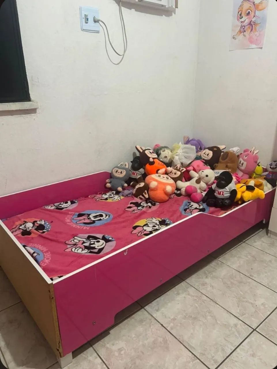 Vendo essa cama rosa infantil 