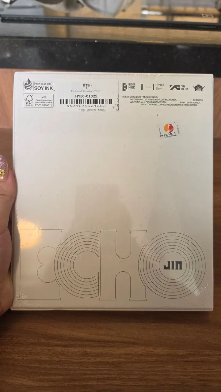 BTS JIN ECHO 1 LACRADO - Foto 2
