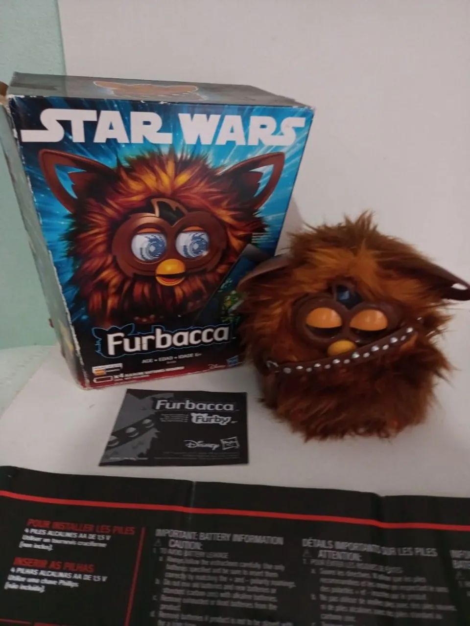 Boneco Furby Star Wars Furbacca Hasbro 