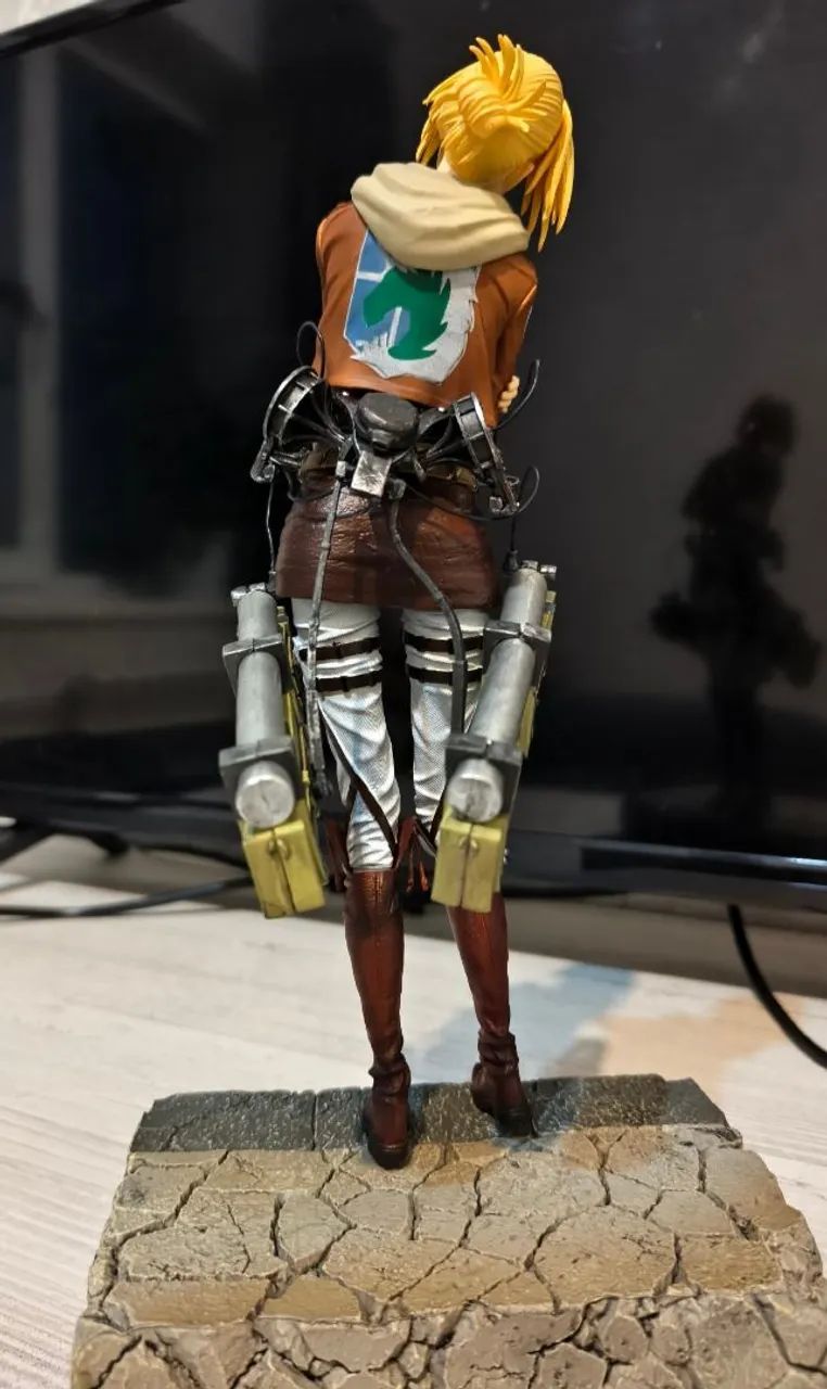 (SIMILAR) Figure Action Annie Leonhart AOT #Raro Bandai - Foto 5