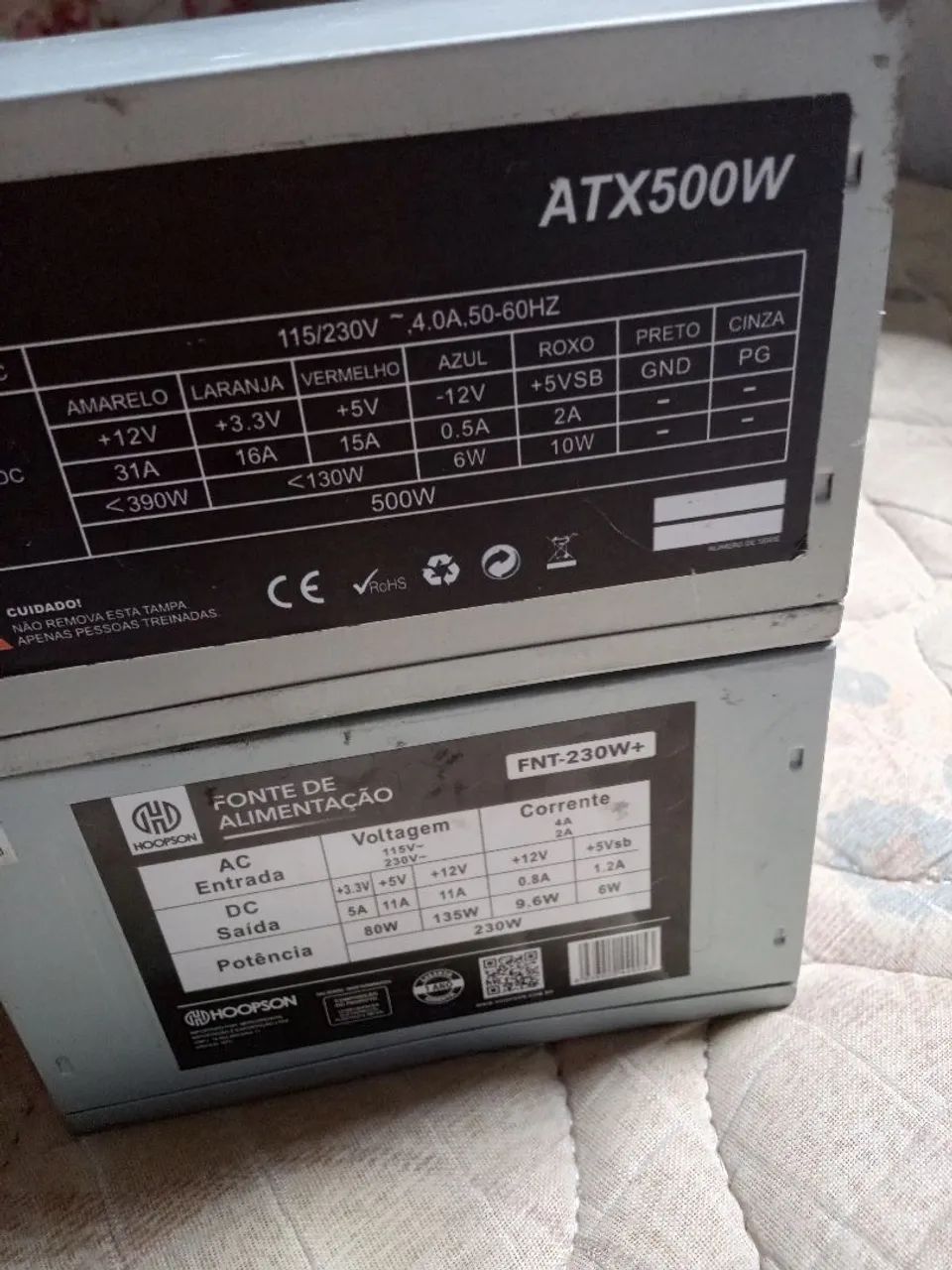 Ainda tem uma Fonte atx 500W pc - Foto 4