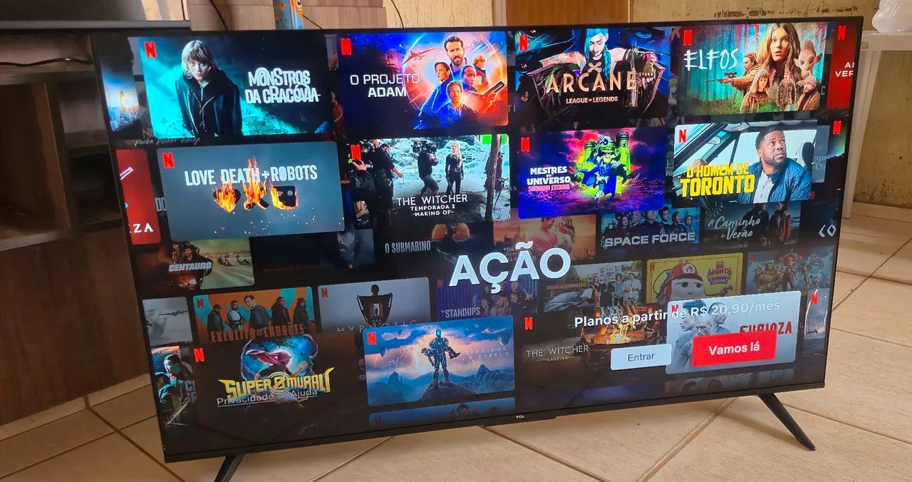 Tv smart 50 4K Android TCL Google TV Nota Fiscal  - Foto 4