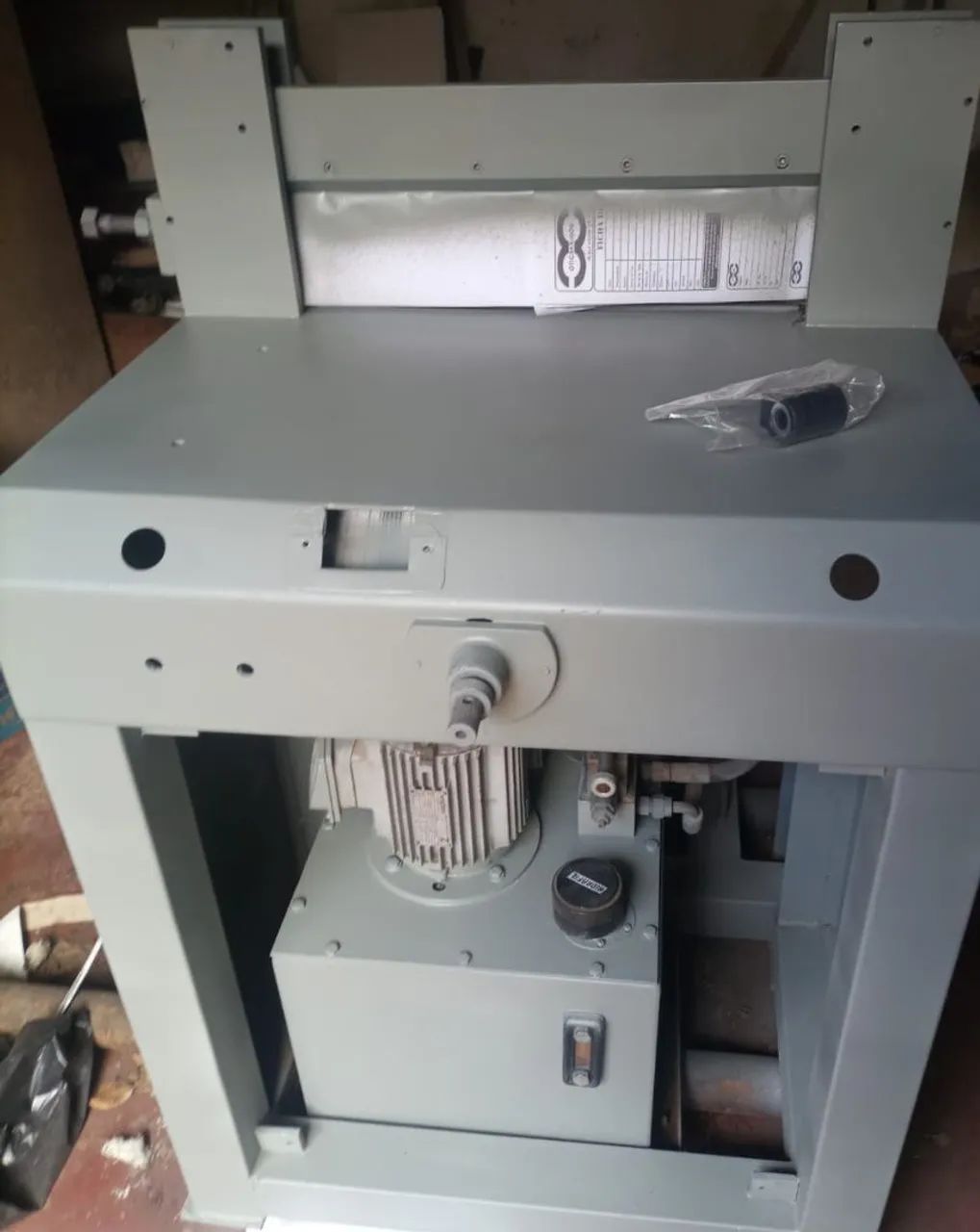 Guilhotina hidráulica 50 de boca máquina reformada  - Foto 6
