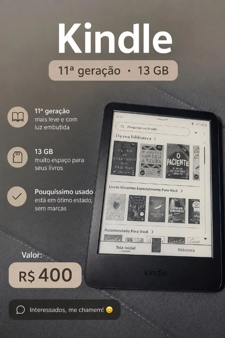 Vendo Notebook e Kindle - Foto 2