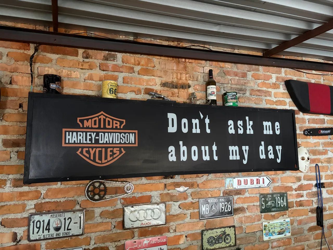 Luminoso Harley Davidson 