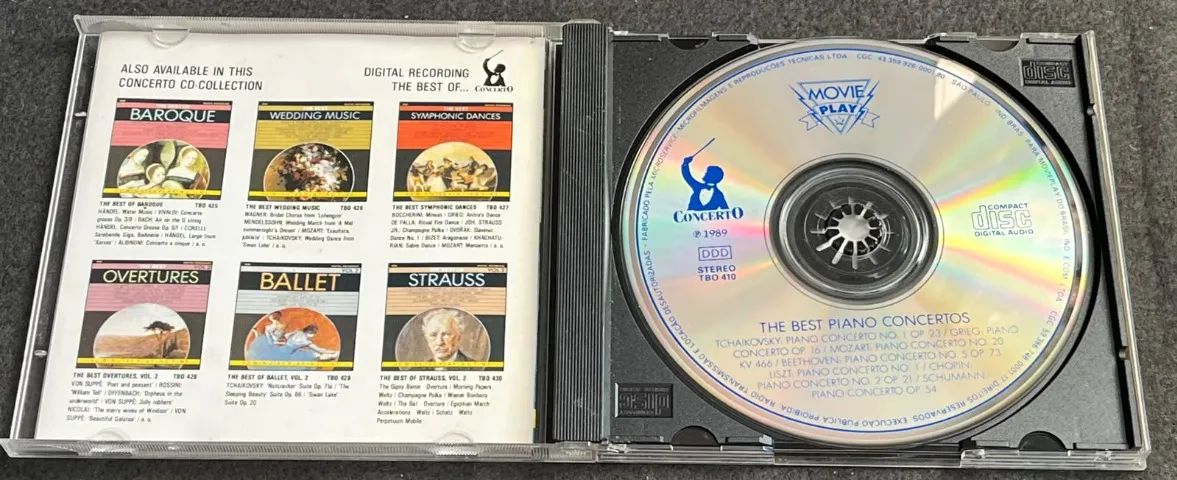 CD - The Best Piano Concertos - Foto 2