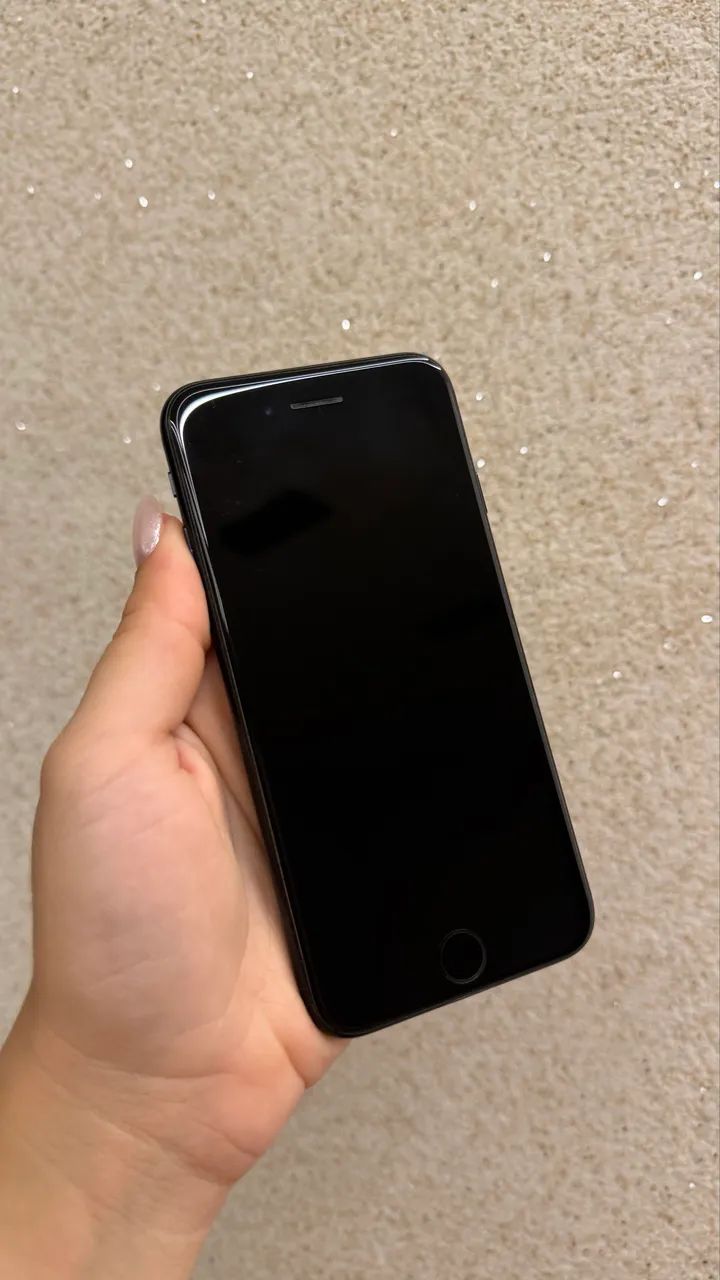 iPhone 7, preto,  32gb, funcionando digital!