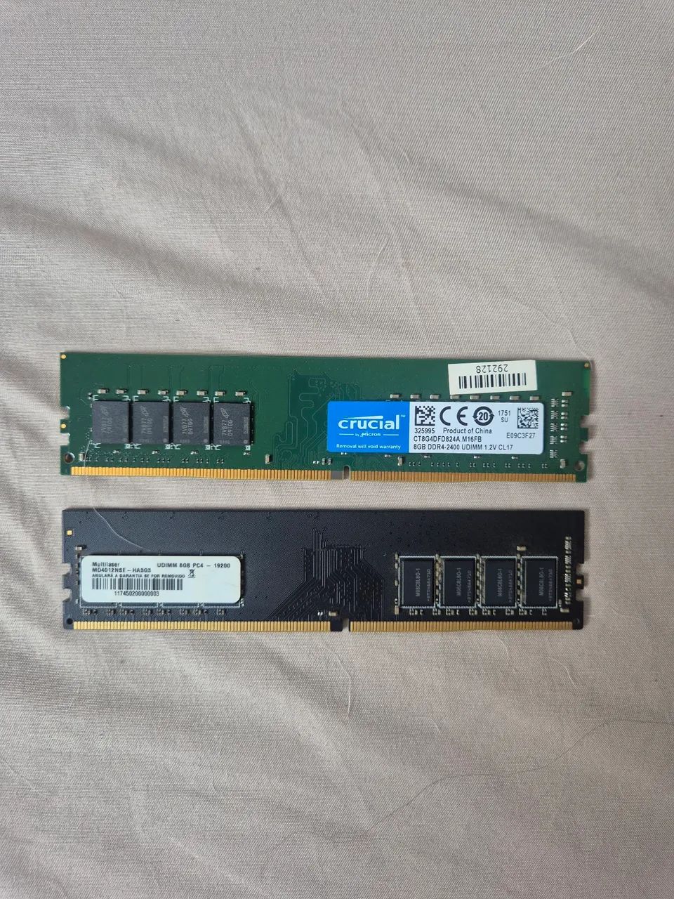 Memoria RAM 16 GB (2x8)