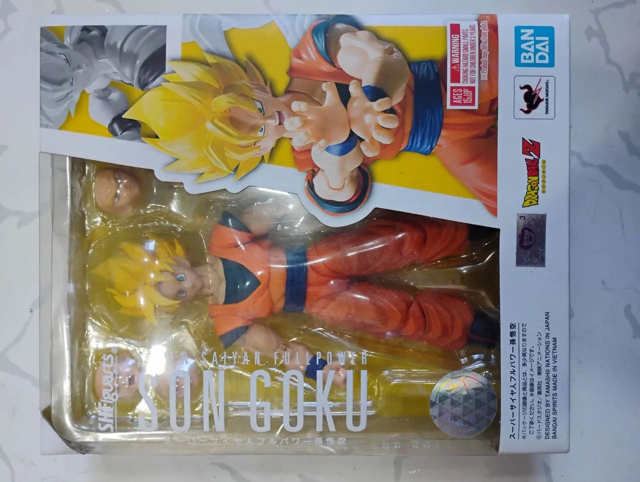 GokU SSJ SH FIGUARTS BANDAI 