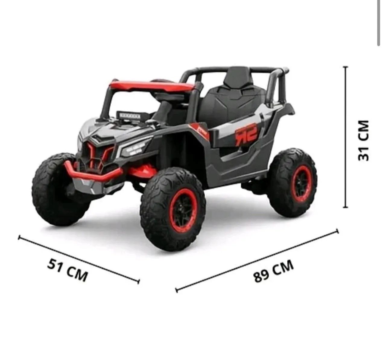 Jeep elétrico infantil 10 x sem juros  - Foto 2