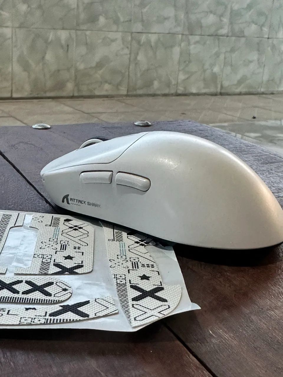 MOUSE ATTACK SHARK X3 ? BRANCO - Foto 3