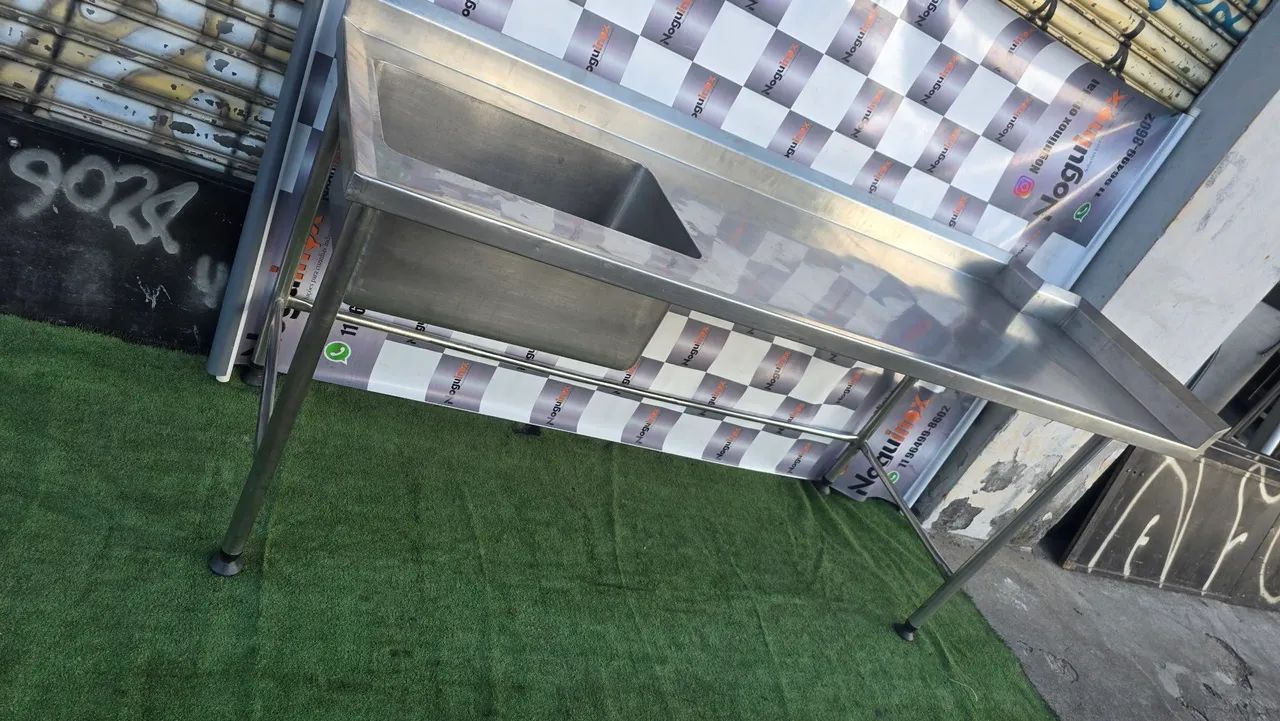 Pia industrial inox 304  - Foto 2