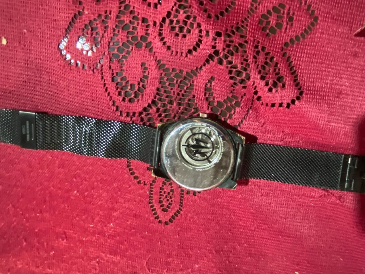 RELÓGIO AUTOMÁTICO MASCULINO CHILLI BEANS METAL POSEIDON PRETO - Foto 4