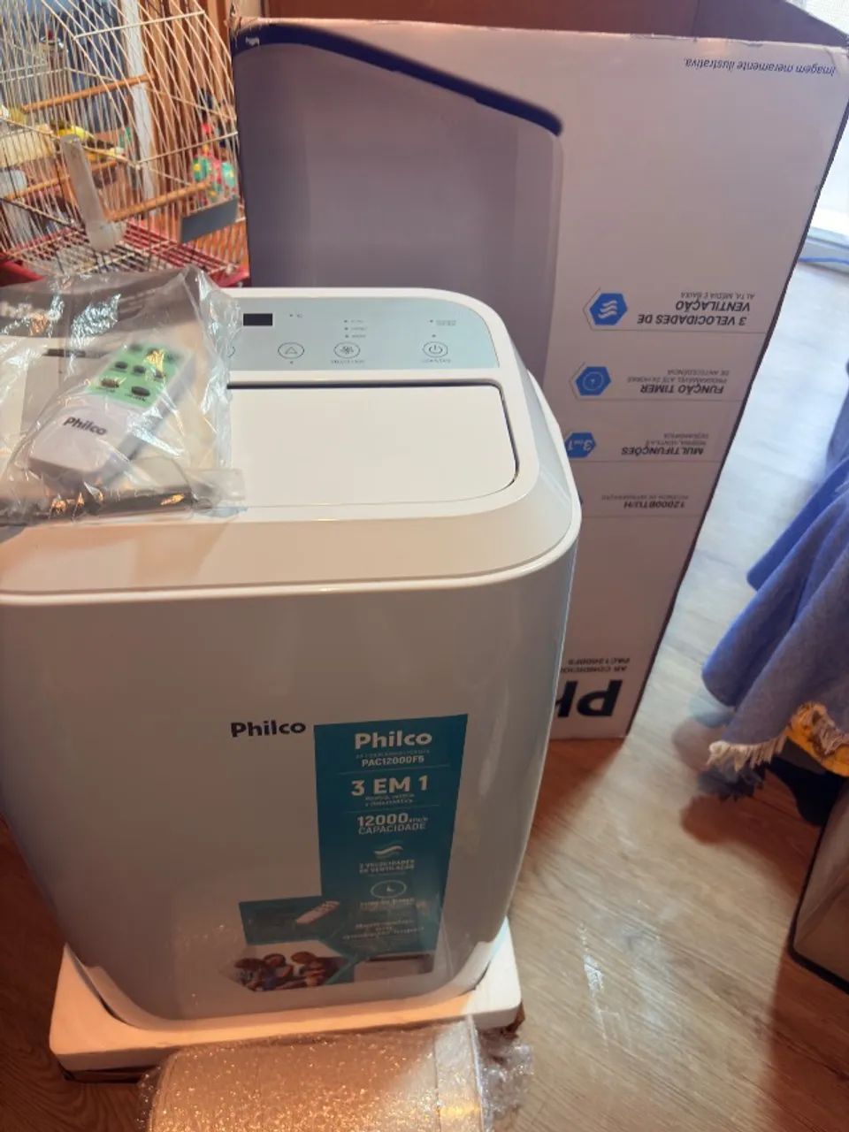 Ar-Condicionado Philco Portátil 12000BTUs Frio PAC12000F5 ,110v com nota e garantia  - Foto 3