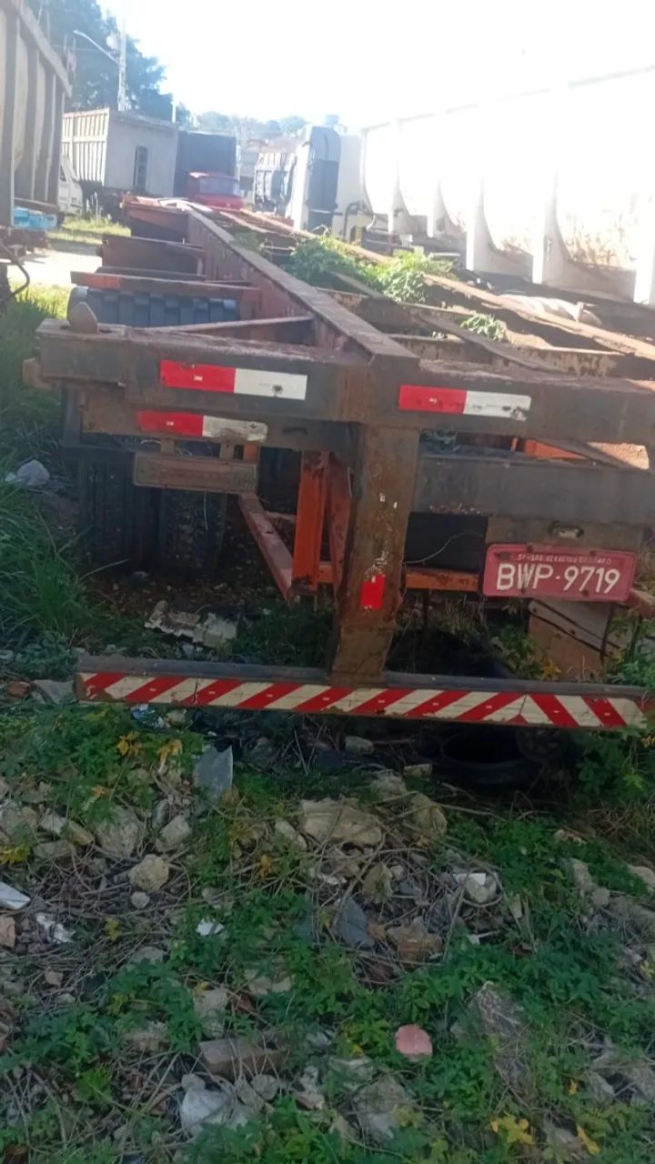 Carreta porta contêiner  - Foto 2