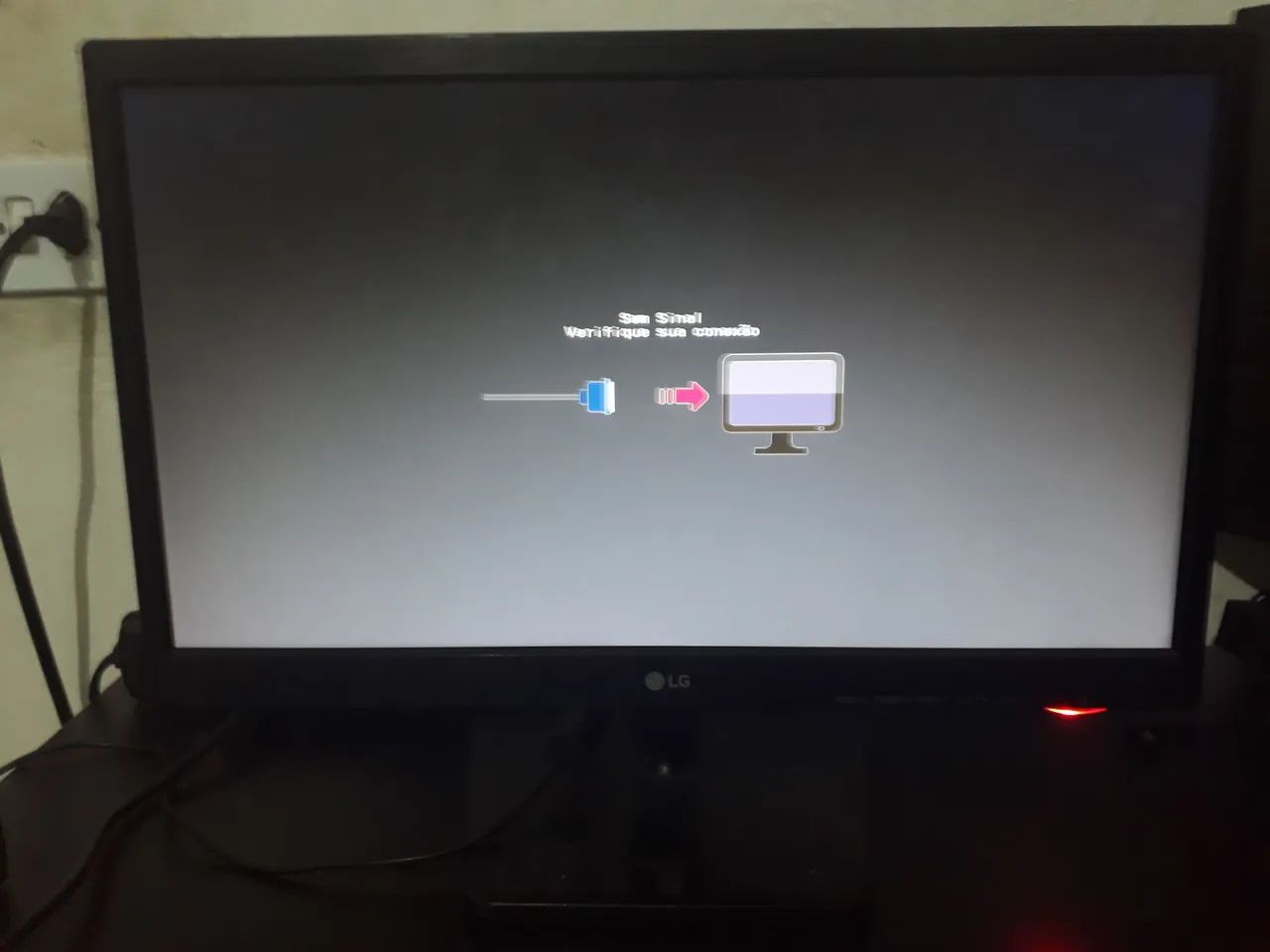 Monitor LG LED 19,5" - Funcionando Perfeitamente