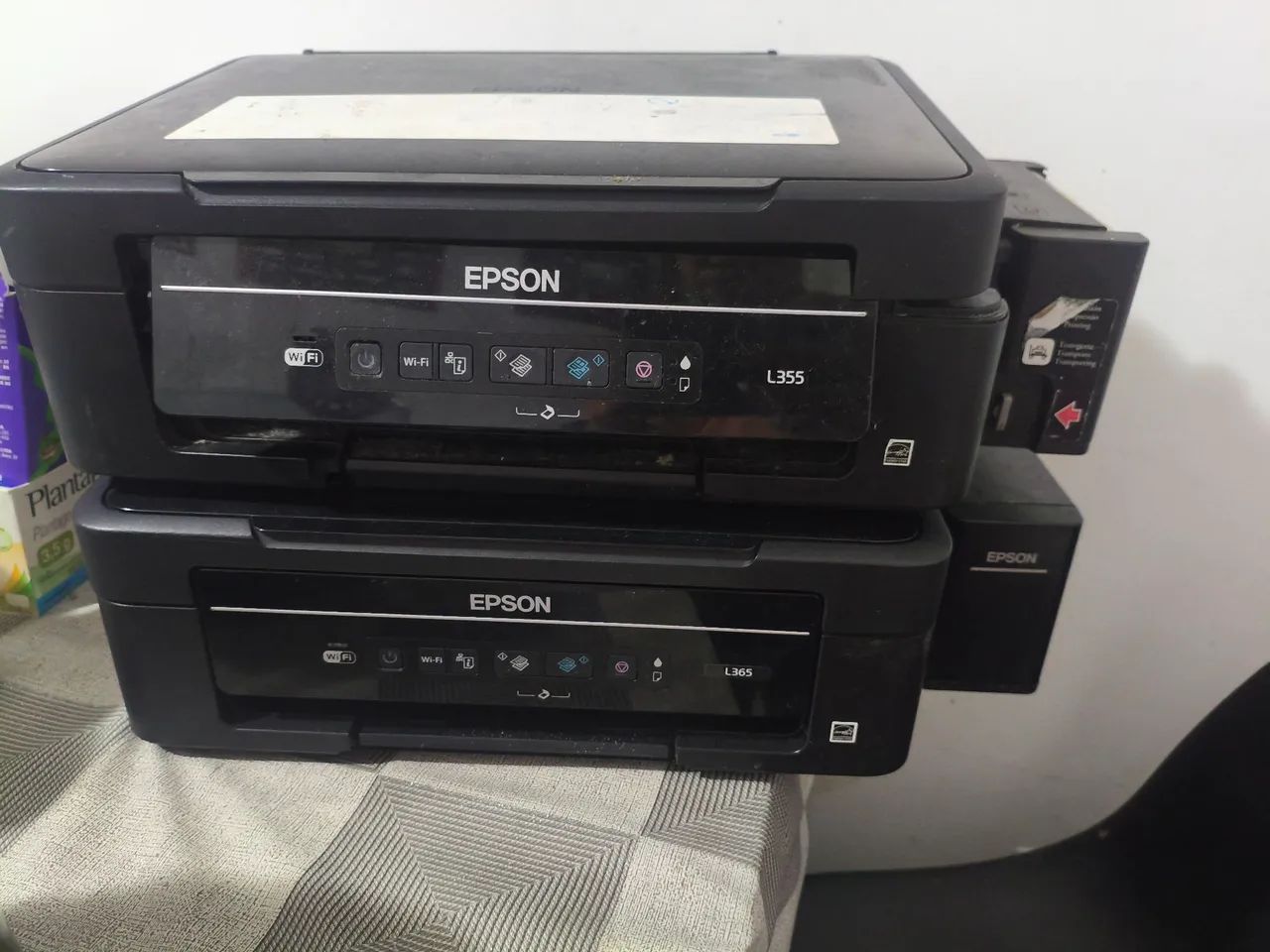 Impressora Epson L355 e L365 com defeito