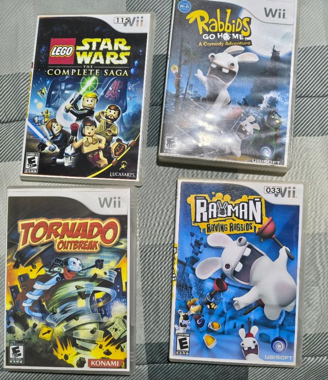 Vendo 17 jogos para Nintendo wii 