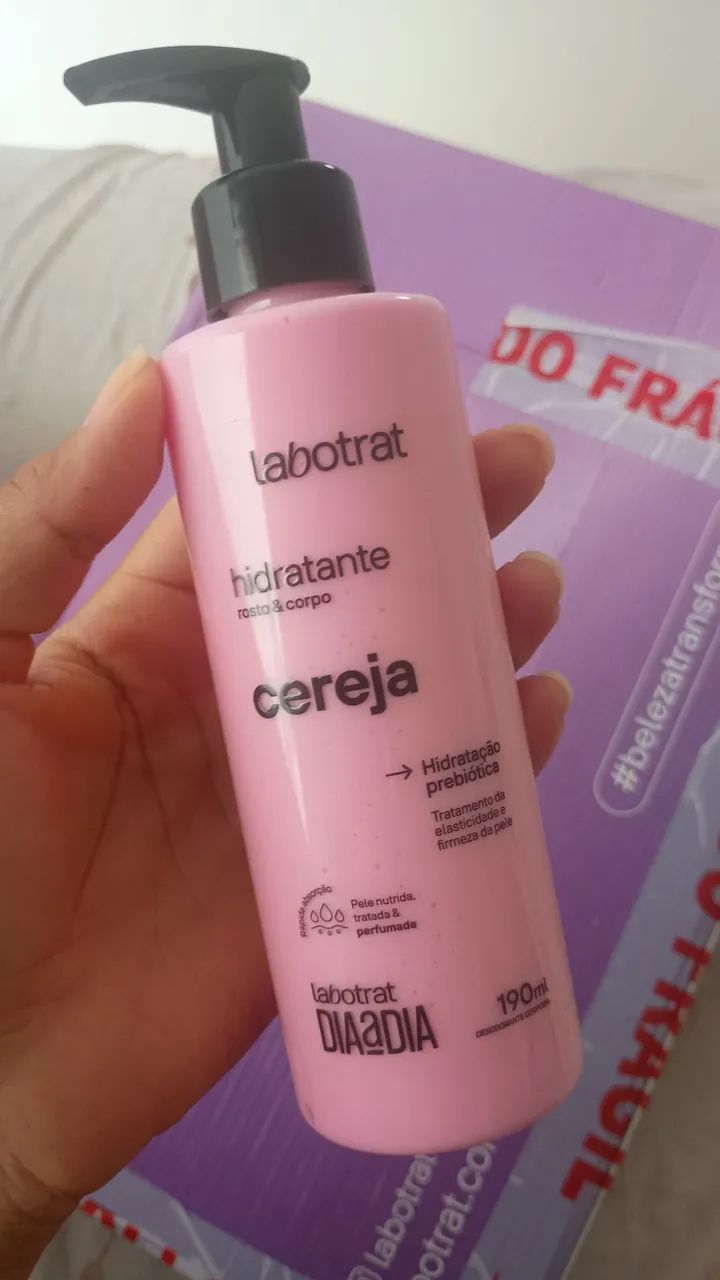 Creme hidratante cereja ?