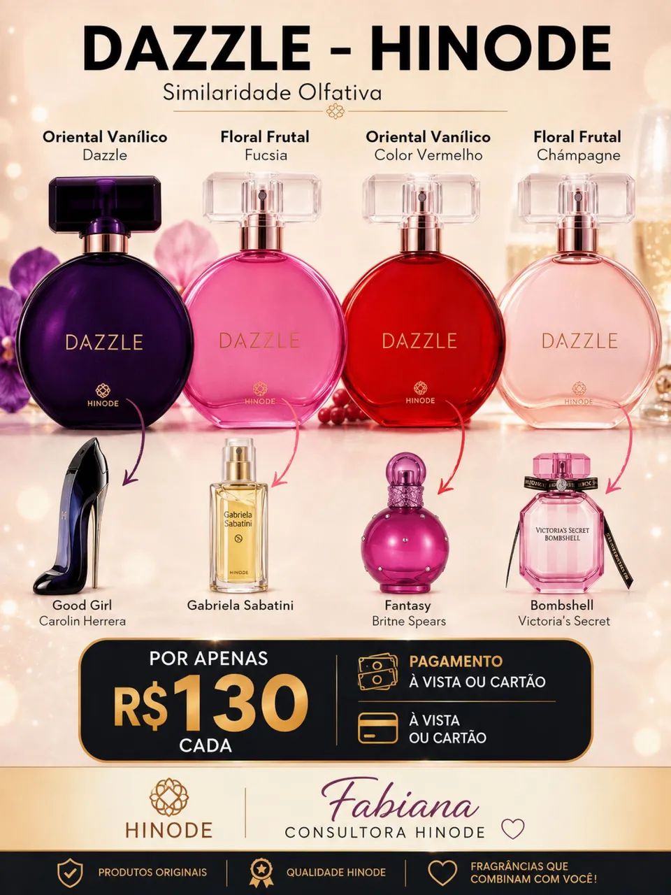 ? Perfumes Hinode - Fragrâncias Marcantes para Você! ? - Foto 2