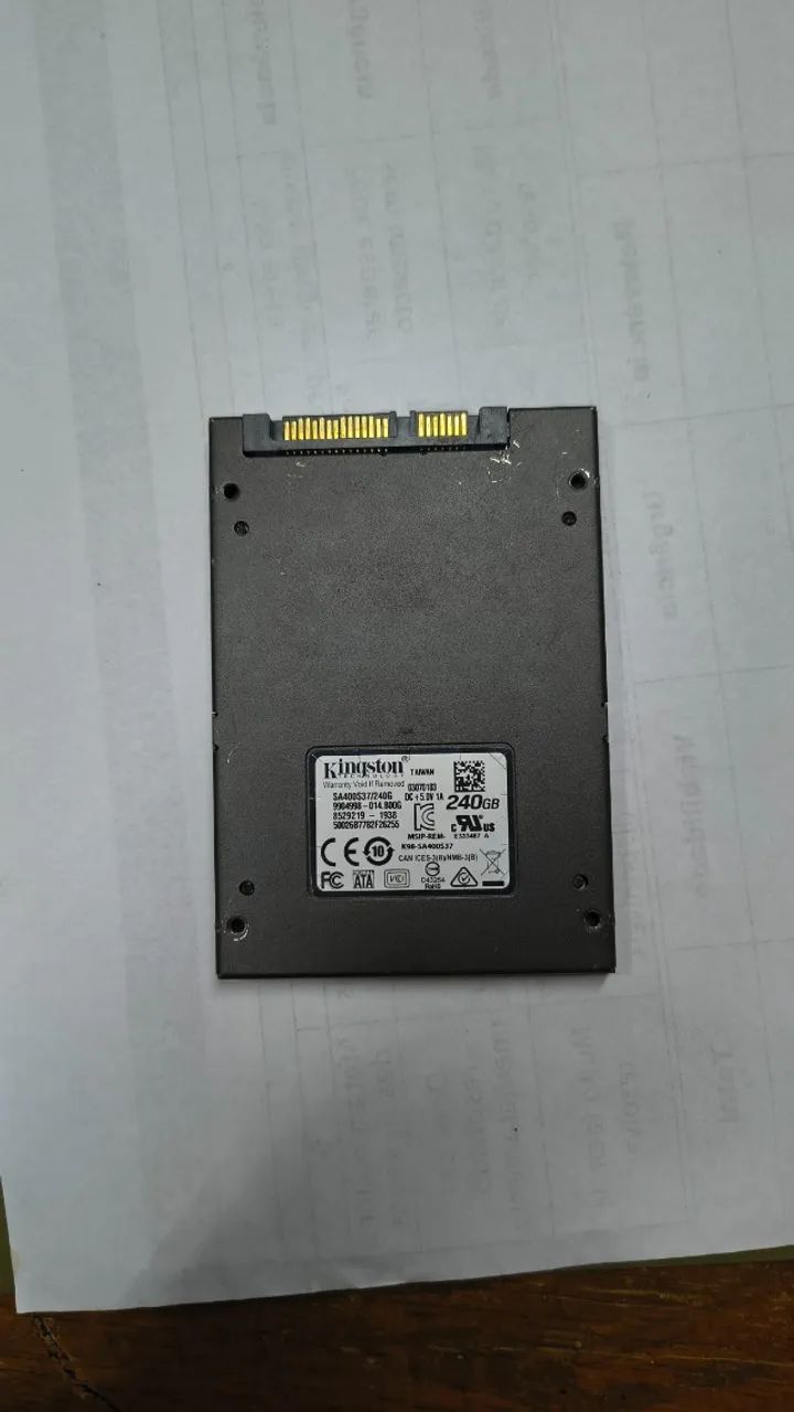 ssd Kingston 240GB - Foto 2