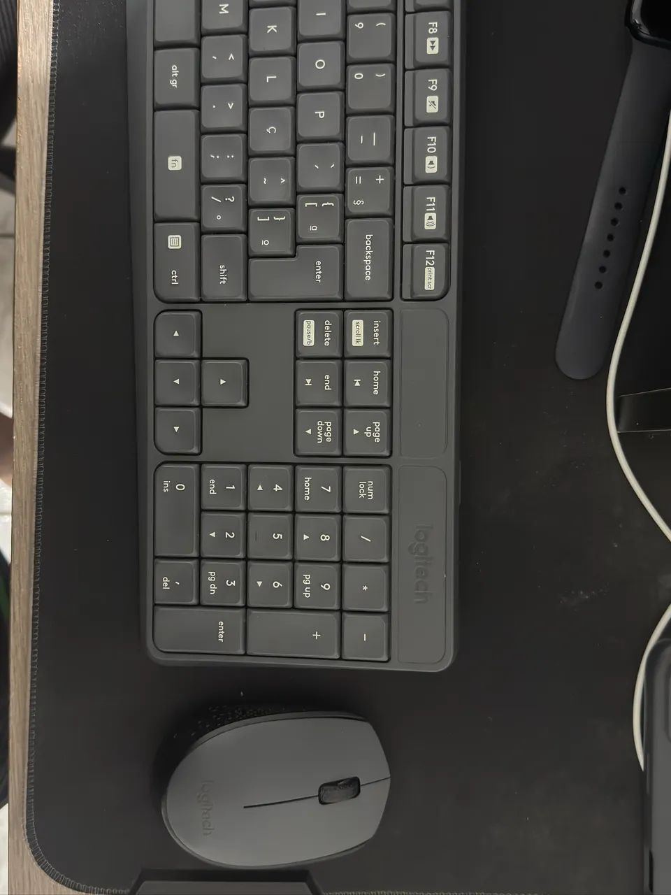 Teclado e mouse sem fio - Longitech - Foto 2