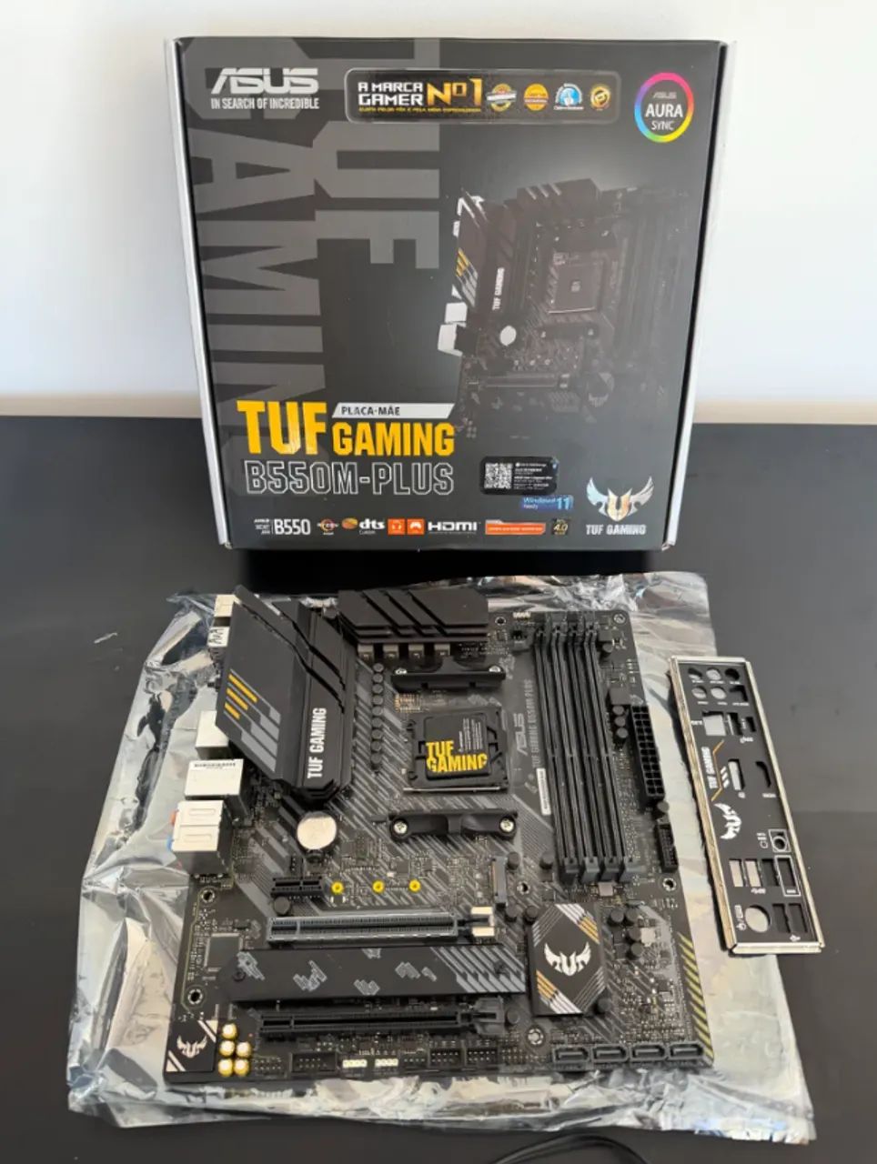 Placa Mae Asus TUF GAMING B550M-PLUS