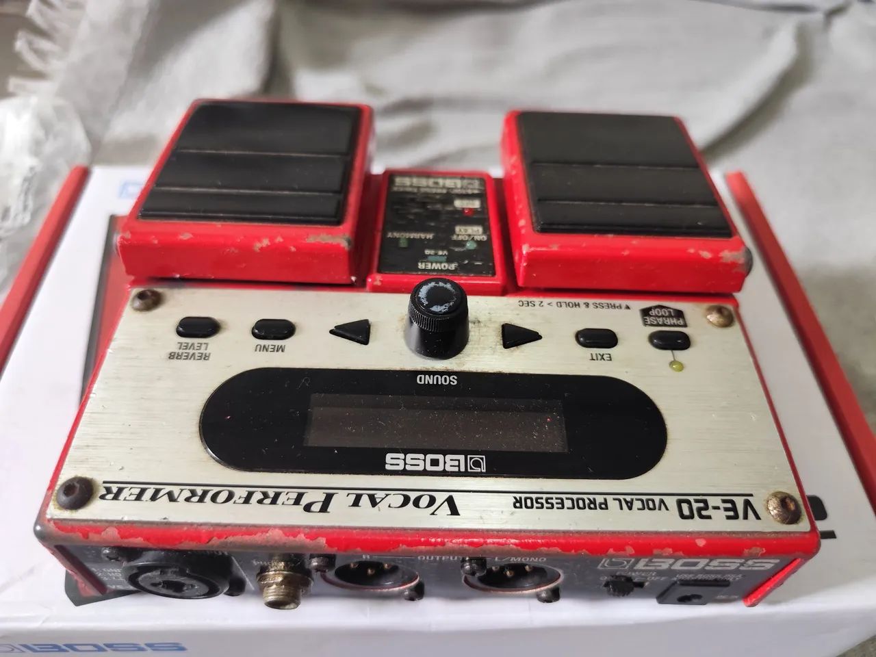 PEDAL (VOZ) VOCALIST VE-20 BOSS - Instrumentos musicais - Cajá
