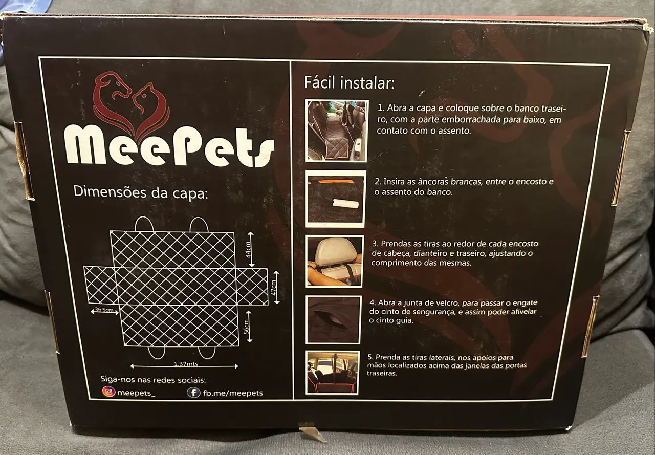 Capa protetora com permeável pet carro - Foto 2