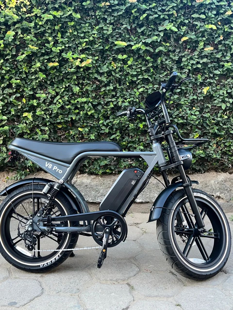 V8 pro 2026 Bluetooth seminova bike elétrica  - Foto 4