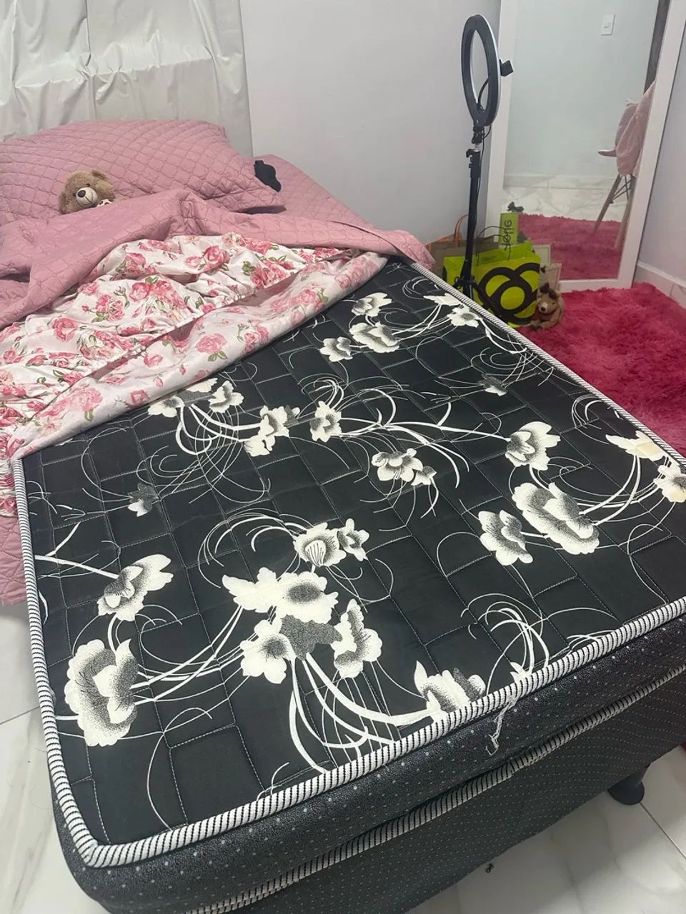 Cama Box conjugado + colchão  - Foto 4