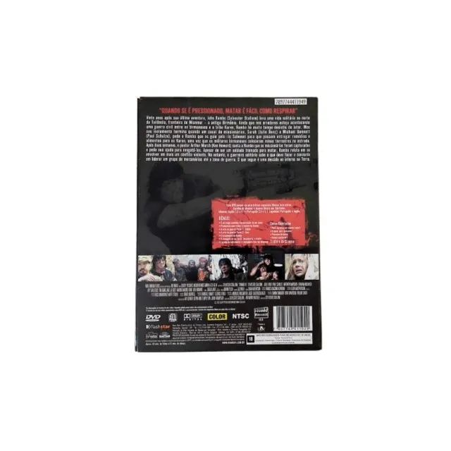 DVD Rambo IV Edição Especial de Colecionador + Luva Semi Novo - Foto 2