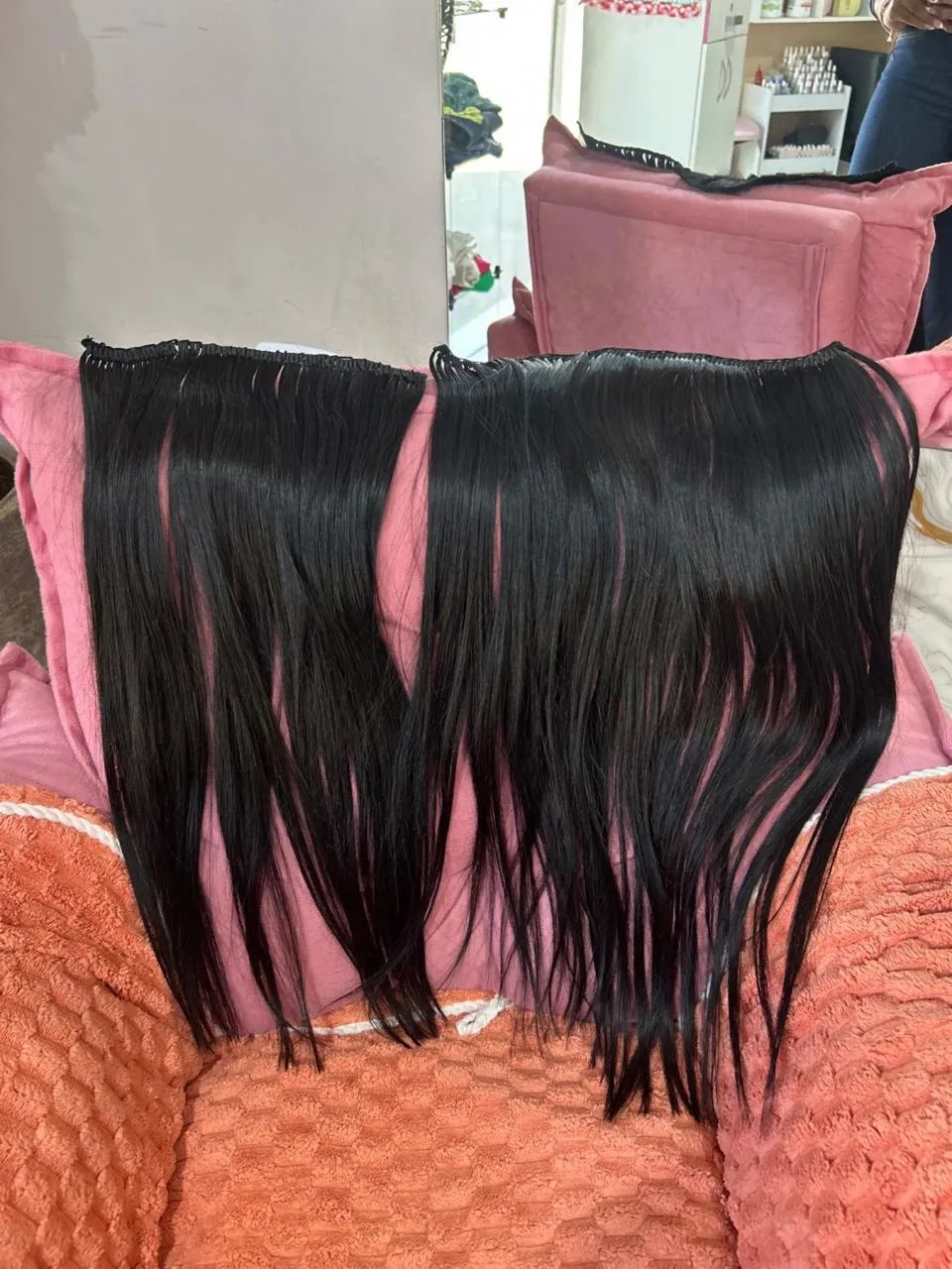 VENDO CABELO HUMANO 60 CM - Foto 2