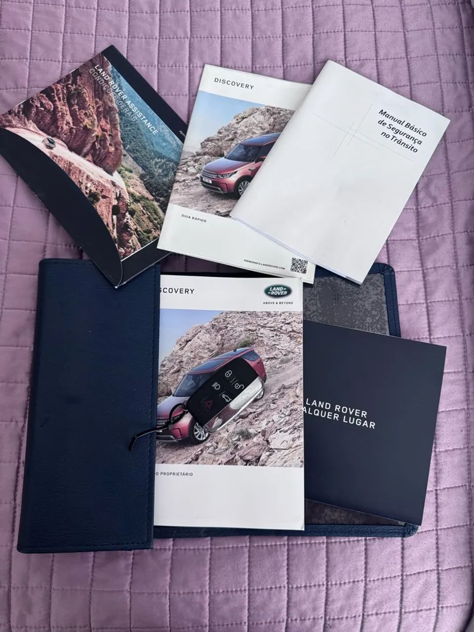 Manual e chave original Land Rover Discovery - Foto 3